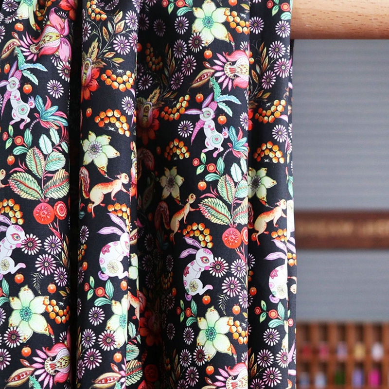 Factory Wholesale 100% Cotton Soft  Print Fabric For Clothing Garment Dress Women