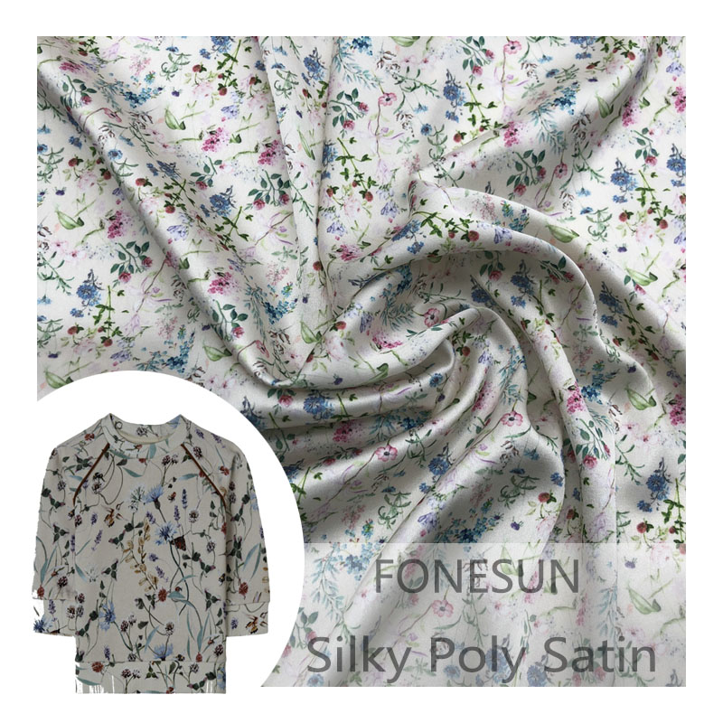 Hot Customized Design Print Chiffon Fabric 100%Polyester For Fashion summer dress and skirt