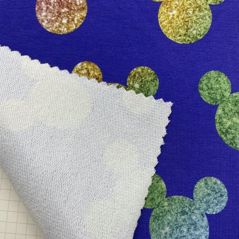 Chinese fabric printing company fast custom Cotton knitted printed fabric for short sleeves and baby clothes